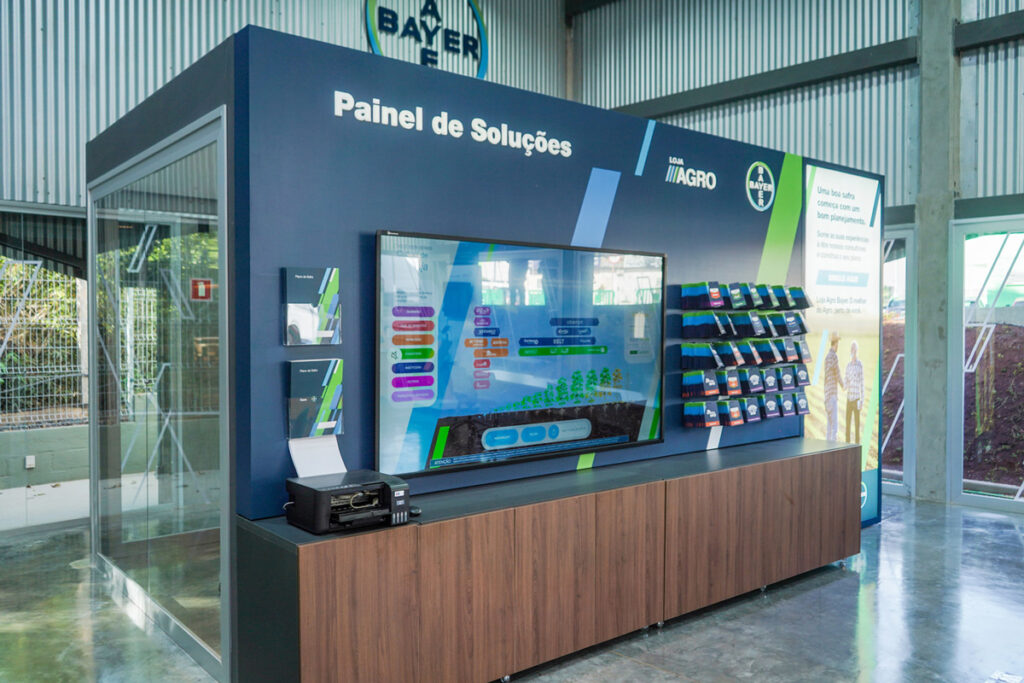 Sistema desenvolvido pela MO4 para Agro Bayer.